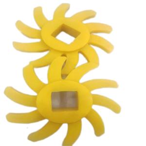 Rodillos de Estrella y Dedos para Criba de PU Moldeados por Inyección OEM con Color Personalizado para Maquinaria Agrícola - Product Image 4