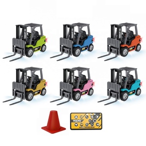 2.4G Kim Loại Điều Khiển Từ Xa Xe Nâng Đồ Chơi 1/64 Điện Thoại Ứng Dụng Điều Khiển Hợp Kim Kỹ Thuật Xe Nâng RC Nâng Ngã Ba Xe Tải Với Âm Thanh Ánh Sáng - Product Image 1