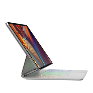 Ma thuật bàn phím trường hợp đối với <span class=keywords><strong>iPad</strong></span> Pro 11 12.9 2018 2020 2021 Nga <span class=keywords><strong>Arabic</strong></span> Hàn Quốc Hebrew Tây Ban Nha phụ kiện bàn phím - Product Image 1