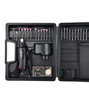 DZT <b>Mini</b> Electric <b>Grinder</b> 60pc Set DC12V Micro Polishing Drill For Automotive Detailing - Product Image 3