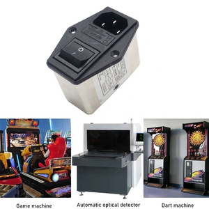 Промышленный держатель предохранителя EMI с коромыслом и штекерным фильтром 10 А для промышленного применения - Product Image 6