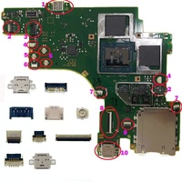Para Switch 2 Controller Pantalla LCD Flex Cable Ranura Conector Interno LCD FPC Socket Reparación Reemplazo para NS2 (Número 8)