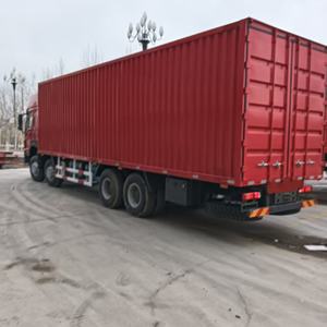Gebrauchte schwere LKW HOWO Muldenkipper mit 9,6 Meter neuen Fracht kasten und 371 PS Euro III Emissionen - Product Image 5