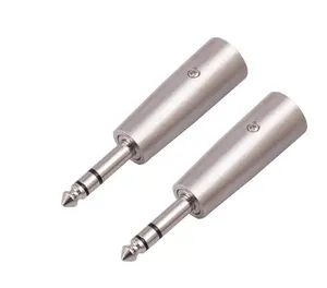 Enough stock 6.35mm Female To XLR Male Adapter Cable 1/4 Inch TS Mono To XLR Male Adapter 6.35mm Plug To 3 Pin XLR Male Audio Cable