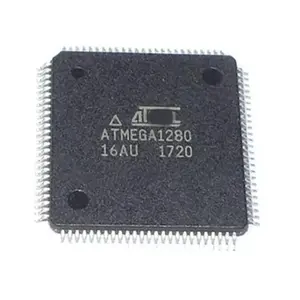 Atmega1280 Integrated Circuits IC MCU 8BIT 128KB FLASH 100TQFP Microcontroller IC Chip Atmega1280-16au