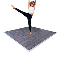 Dalles de sol amovibles en PVC pour événements, revêtement de sol portable en vinyle pour la danse et les mariages – Location fabricant