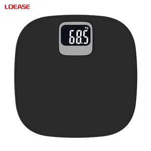 B20 BSCI Factory Supply Reverse LCD ABS Plastic Electronic Bathroom Digital Body Weight Scale