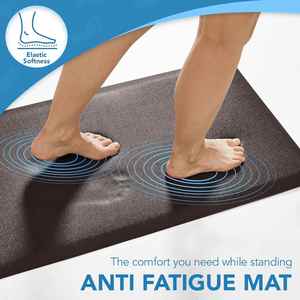Best Seller Kitchen and Office Anti-Fatigue Shock Resistant <b>Waterproof</b> PU <b>Foam</b> Non-Slip Standing Comfort Desk/Floor Mats - Product Image 3