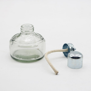 Lámpara de Alcohol Dental Golden Light, Vidrio Grueso con Tapa Metálica, Esterilización por Calor, Uso en Laboratorio - Product Image 3