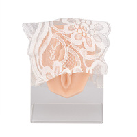 Modèle anatomique de piercing vaginal féminin en silicone souple, parties génitales CP.KC.0161 pour la pratique scientifique médicale du piercing