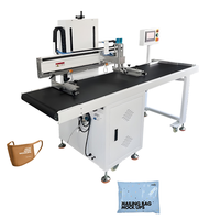 Máquina de Serigrafía Neumática de Alta Resistencia, Tipo Transportador, 800-1200PCS/H, Impresora de Pantalla Plana, 320KG, Directo de Fábrica, 40W