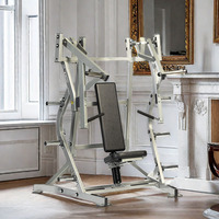 Banc de musculation isolaire Rosen en acier galvanisé de 3 mm d'épaisseur avec poignées horizontales pour la musculation et la combustion des graisses