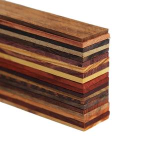 Marque-page en bois brut à suspendre, avec trous et cordes, pour loisirs créatifs, décoration de cadeaux et étiquettes artisanales - Product Image 3