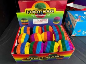 ลูกบอลบีบคลายเครียดรูปไข่ถักโครเชต์ ของเล่นนุ่มๆ ช่วยผ่อนคลาย - Product Image 4