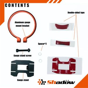 Nuevo Soporte de Montaje para Medidor de Coche Shadow, de Aluminio, de un Solo Orificio, de 60 mm - Product Image 3