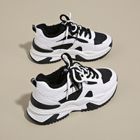 Chaussures montantes épaisses et chaudes pour femmes, style coréen, nouvelle collection hiver, avec doublure épaisse, pour le sport et le quotidien