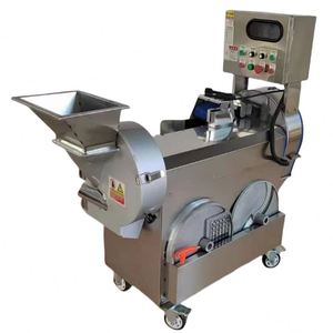 Commercial Electric <b>Vegetable</b> <b>Cutter</b> for Sweet Potatoes Cucumber Slicer Dicer Fruit <b>Vegetable</b> Processing Machine - Product Image 2