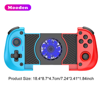 Manette de Jeu Mobile L X3 avec Ventilateur de Refroidissement et Moteurs à Double Vibration 2 en 1 pour Téléphone Android et iOS