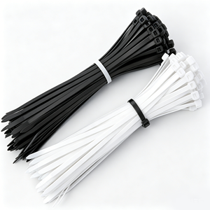 Bridas de nailon autoblocantes, Bridas de acero inoxidable, Componentes de posicionamiento autoblocantes de plástico, Abrazaderas de cable de goma - Product Image 2