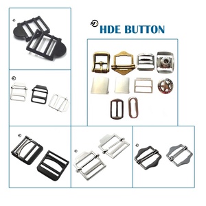 <span class=keywords><strong>Boucle</strong></span> de <span class=keywords><strong>ceinture</strong></span> de <span class=keywords><strong>boucle</strong></span> de réglage de fixation de bouton plaqué par métal pour des accessoires d'habillement d'animal familier - Product Image 2