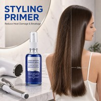 Brume capillaire portable pour la croissance des cheveux, soin hydratant profond du cuir chevelu, spray d'essence capillaire anti-casse pour des cheveux soyeux
