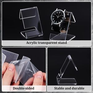 Giá hiển thị đồng hồ Acrylic trong suốt-Hiển thị đồng hồ và giá lưu trữ (phù hợp với nhiều tình huống) - Product Image 4