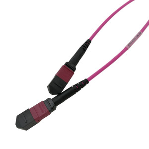 KEXINT MPO/MTP-Glasfaser kabel mit 8/OM3-OM4-Patchkabel für die 5G-Netzwerkkommunikation im Internet-Rechen zentrum - Product Image 1