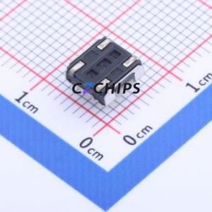 YTSE005A0432502B Tactile Switch SMD Switch Single Pole Single Throw Round Button 2.5N Vertical Mount - Product Image 2