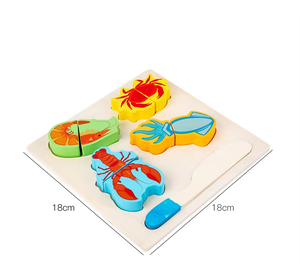Jeu <span class=keywords><strong>de</strong></span> <span class=keywords><strong>cuisine</strong></span> en bois éducatif précoce pour enfants, avec couteau pour couper les fruits et légumes, jeu <span class=keywords><strong>de</strong></span> <span class=keywords><strong>cuisine</strong></span> pour tout-petits - Product Image 4