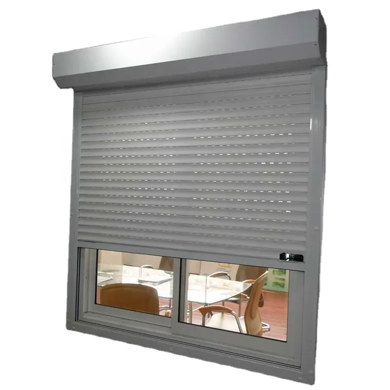 roller shutter window for exterior use