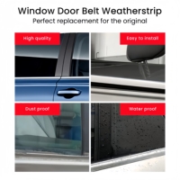 Juego de 4 Molduras Exteriores para Ventanas de Toyota Corolla Axio 2006-2012