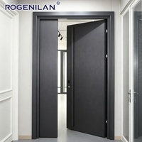 Rogenilan, Proveedor Chino de Puertas de Entrada de Aluminio Insonorizadas, Puertas de Seguridad Antirrobo Exteriores con Cerradura Inteligente