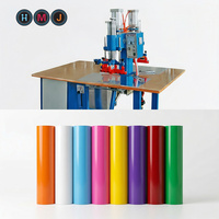 Rouleau de film souple en PVC de haute qualité HMJ pour machine à souder les plafonds tendus, membrane décorative soudable par haute fréquence HF