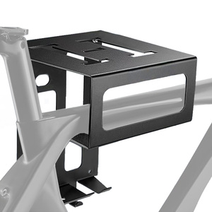 Support mural vélo robuste en acier laminé à chaud capacité 25KG rangement mural pour vélo route et VTT stockage sécurisé - Product Image 3