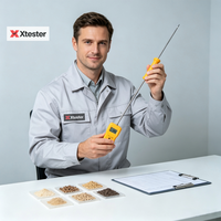 Humidimètre pour foin Xtester HM300H |   Testeur d'humidité des fourrages de haute technologie avec sonde étendue pour luzerne et diverses herbes sèches 009