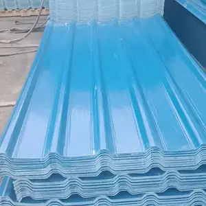 New hiện đại lợp vật liệu không thấm nước sóng nhiệt âm thanh cách ly tùy chỉnh PVC nhựa Roof Sheets