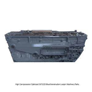 Bloque de Cilindros Largo 3672259 de Hierro Fundido Optimizado para Alta Compresión, para Cargadora de Construcción de Carreteras - Product Image 1