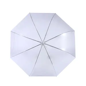 Прозрачный прозрачный зонт для японского