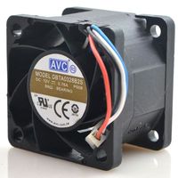 Ventilateur AVC 3828 3,8 cm 38x38x28 mm DBTA0328B 22000 tr/min, volume d'air élevé, ventilateur de refroidissement axial 12 V CC pour serveur 1U