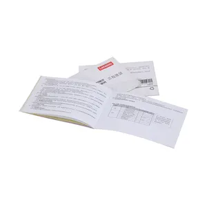 Impreso personalizado de productos básicos tarjeta de garantía Manual gratitud tarjeta libro de instrucciones