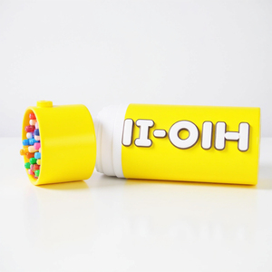 Boîte de papier de tube de crayon coloré personnalisé pour 12 pièces ensemble de crayons à dessin de style rond long emballage de 24 crayons de couleur à double pointe - Product Image 2