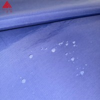 Tissu Ripstop 228T tissé et laminé 100% Nylon Taslan, enduit de film PU, tricot extensible 30D respirant et anti-humidité pour garçons