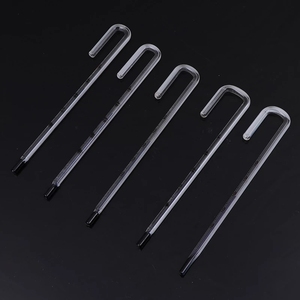 Termômetro de vidro para aquário, termômetro com gancho para resistência de peixes, acessórios para répteis, 6/8/10/12/15mm - Product Image 5