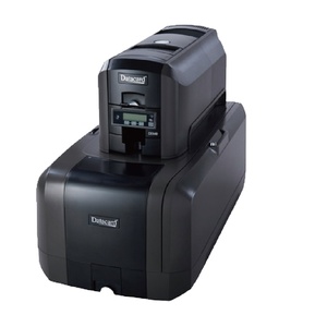 Entrust DATACARD CE840 INSTANT ISSUANCE PVC Plastic ID Card Printer SYSTEM with Embosser