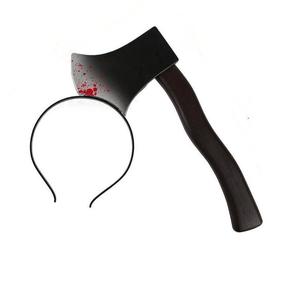 Bandeau en plastique de <span class=keywords><strong>couteau</strong></span> de cuisine de simulation Halloween Party Favor Effrayant Cosplay Props Zombie Costume Accessoire - Product Image 1