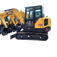 Excavator Kompak SANY SY60C Daya Gali Tinggi 45kN, Mampu Menggali Tanah Keras dan Kerikil