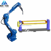 Table de positionneur de soudage servo à 2 axes pour bras robotique de soudage pour robot Yaskawa KUKA, FANUC, A BB