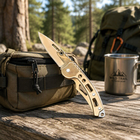 Couteau de poche EDC, couteau pliant pour le camping en plein air