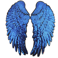 Patch à paillettes thermocollantes de grande taille pour vêtements PVC et tissu pour personnaliser les articles en feutre
