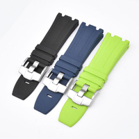 Luxuriöses FKM-Gummi-Uhrenarmband für AP-Uhren 15703 15710 26703 28mm Fluorkautschuk FKM-Gummi-Uhrenarmband